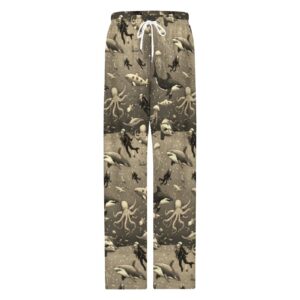 Color Free Undersea Cotton Pajama Pants