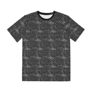 Lightweight Black Brick Tee