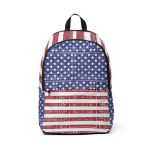 Unisex Fabric Backpack